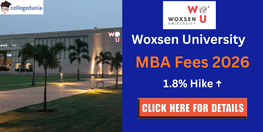 Woxsen University MBA Fee Structure 2026 Released